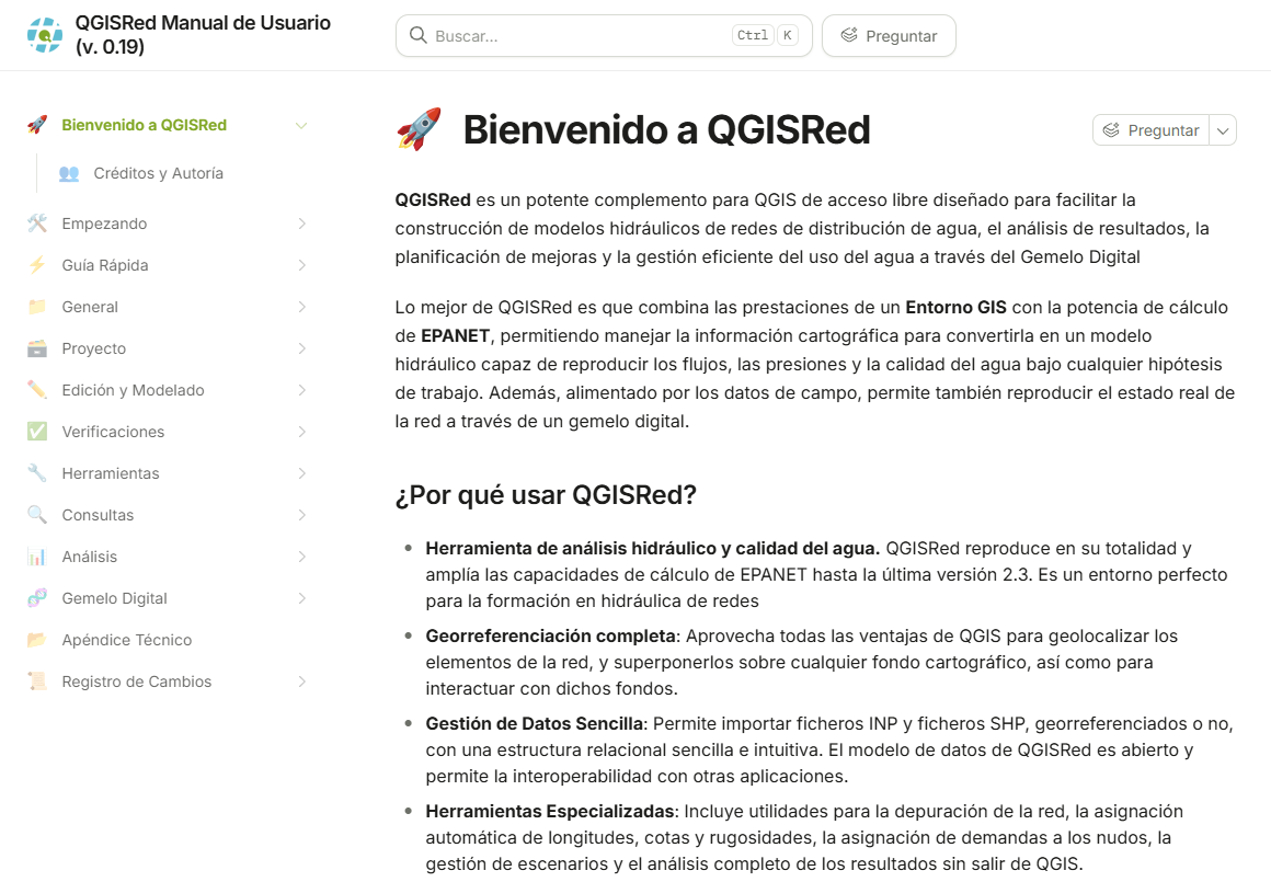 Manual de usuario de QGISRed